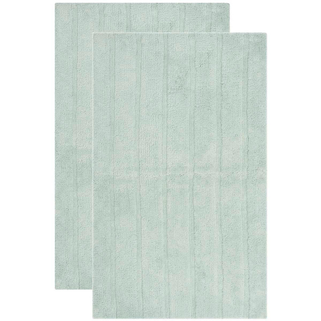 Safavieh Spa Stripe Tufted Bathmat - Aqua