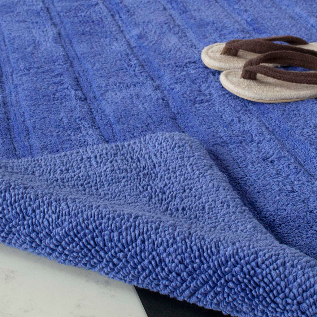 Safavieh Spa Stripe Tufted Bathmat - Indigo