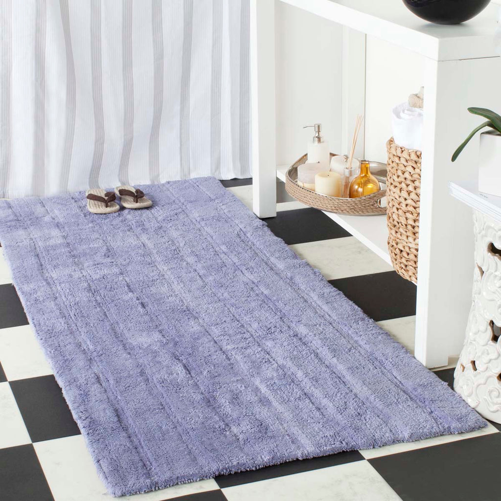 Safavieh Spa Stripe Tufted Bathmat  - Light Purple