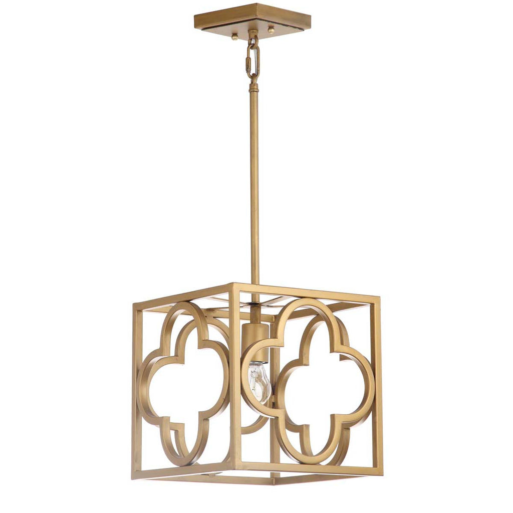 Safavieh Rabia Trellis Pendant-Gold