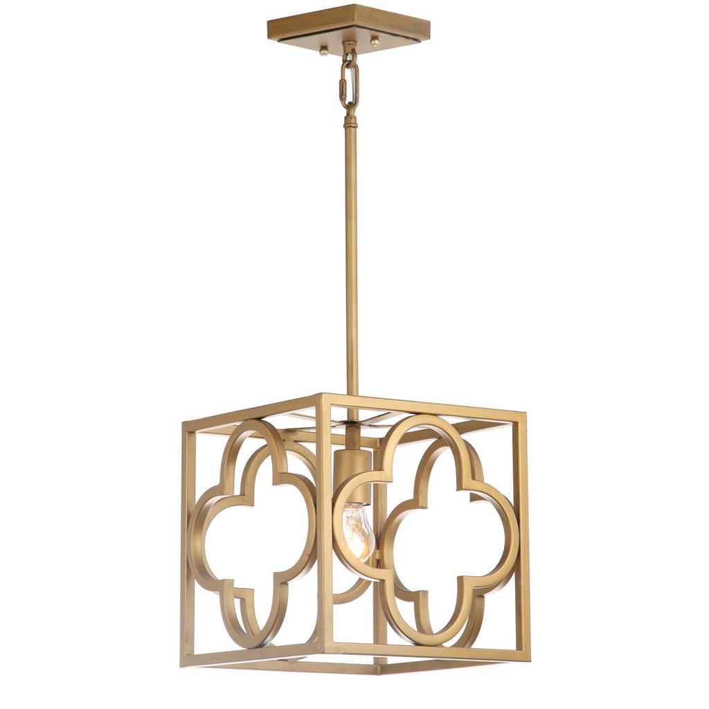 Safavieh Rabia Trellis Pendant-Gold