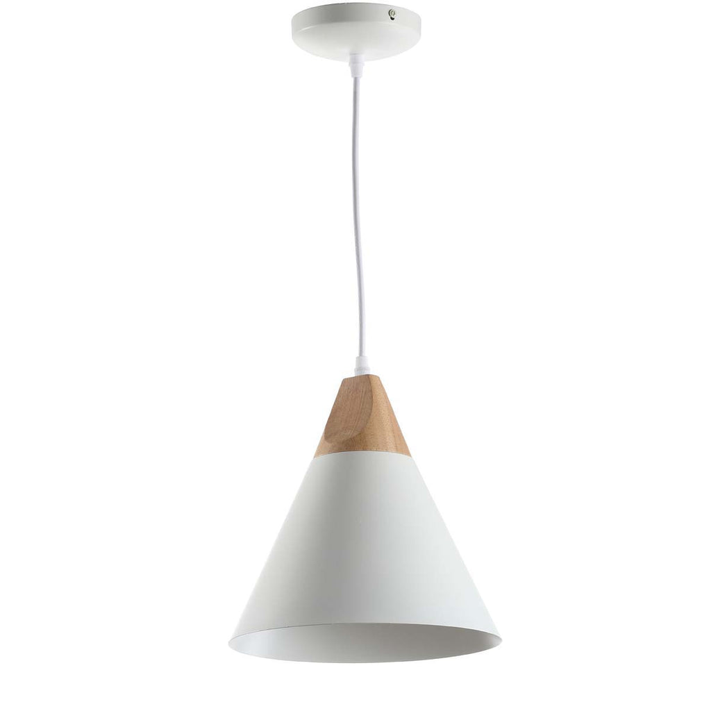 Safavieh Cila Pendant-White/Light Brown