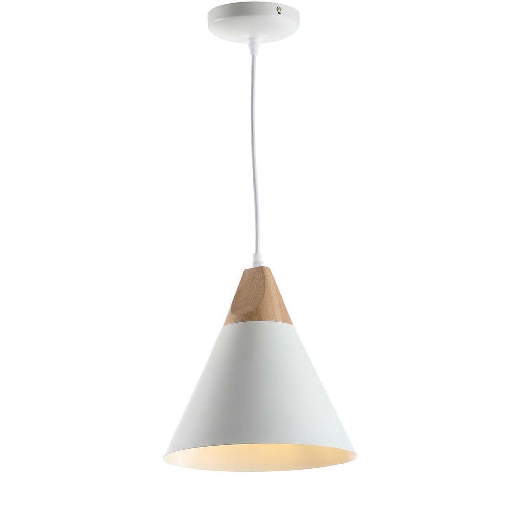 Safavieh Cila Pendant-White/Light Brown