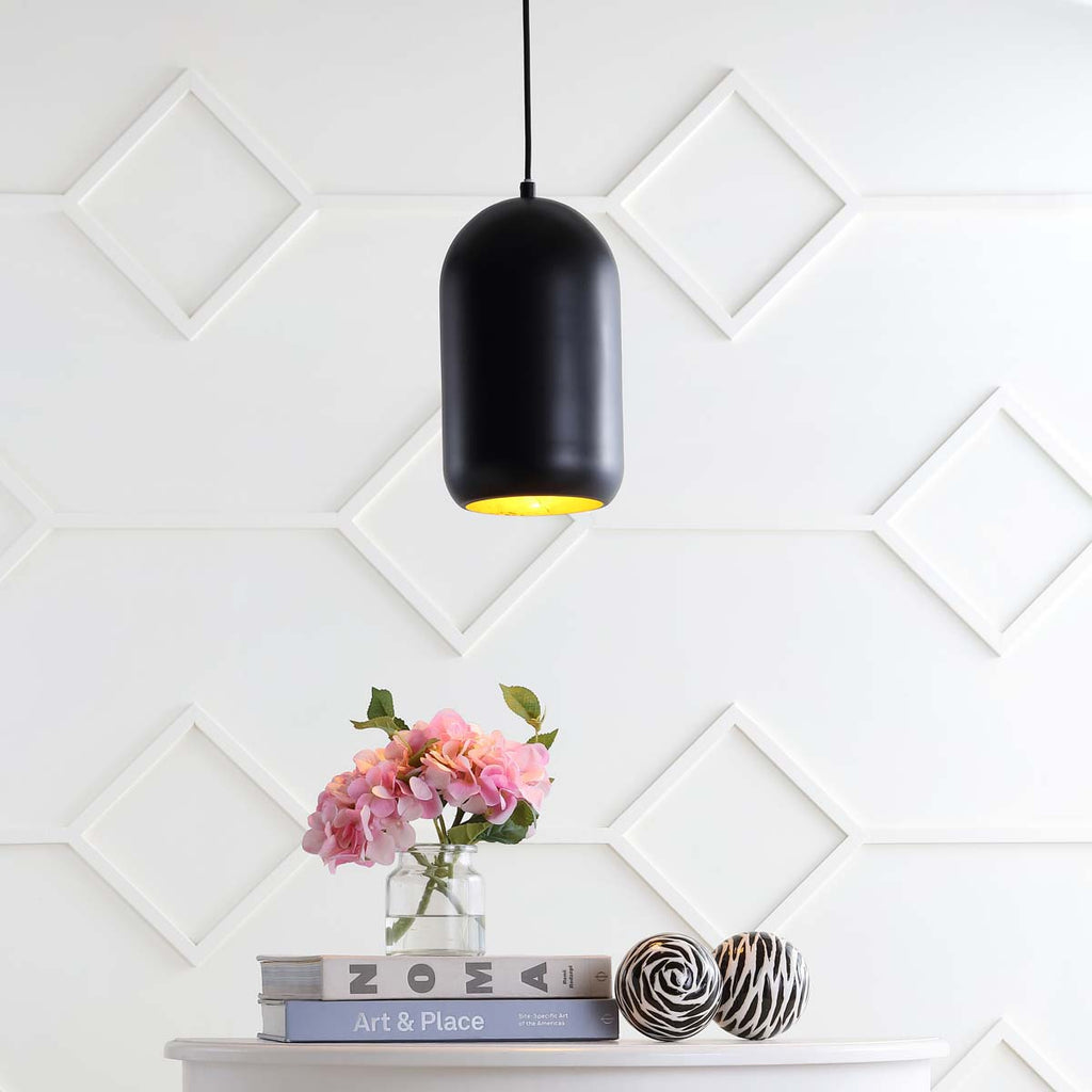 Safavieh Carisir Pendant-Painted Black