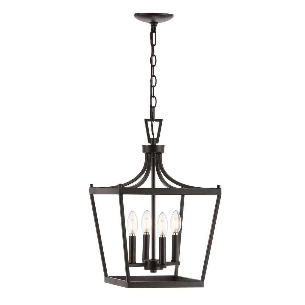 Safavieh Nichi 4Lt Pendant-Oil Rubbed Bronze (Black)