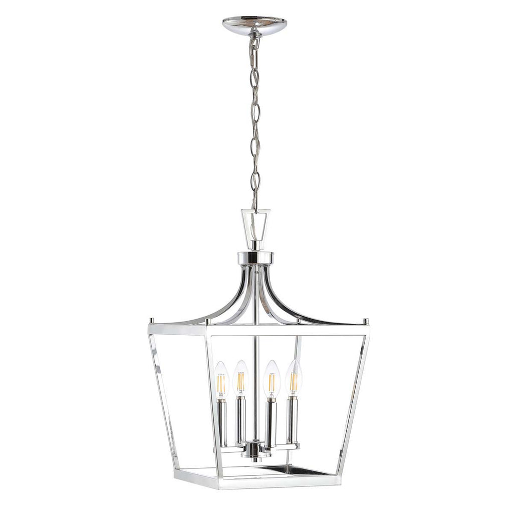 Safavieh Nichi 4Lt Pendant-Chrome