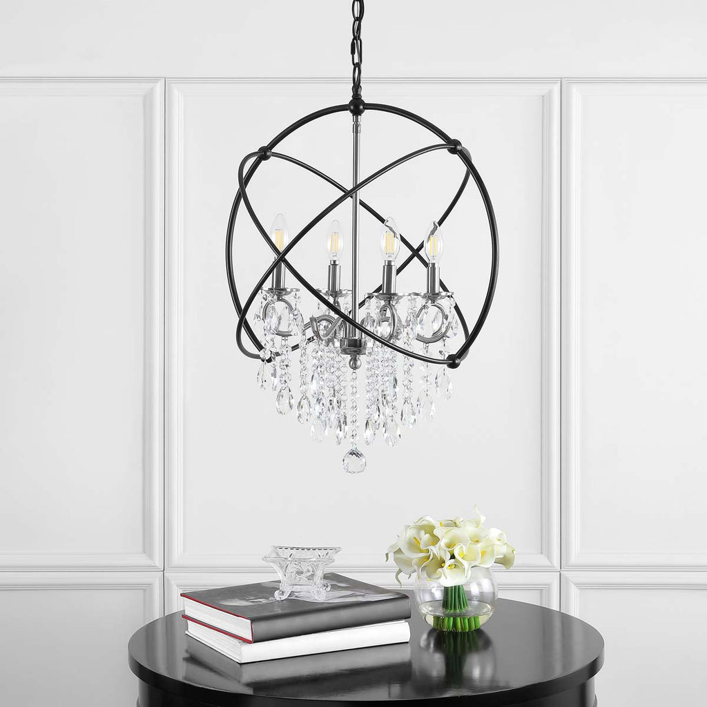 Safavieh Sabina Pendant-Nickel/Black