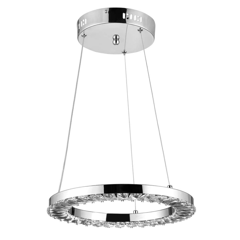 Safavieh Messon Led Pendant-Chrome