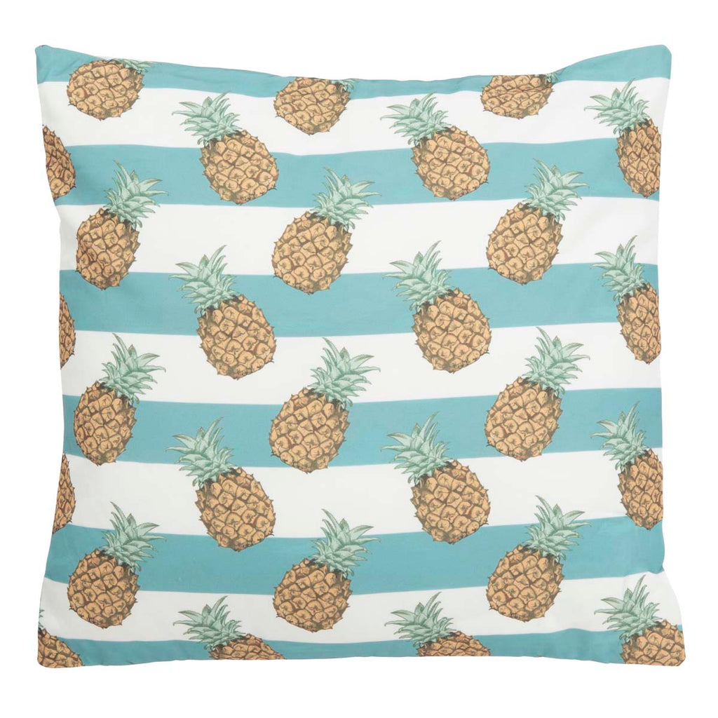 Safavieh Indoor/Outdoor Pari Pineapple Pillow - Teal/White