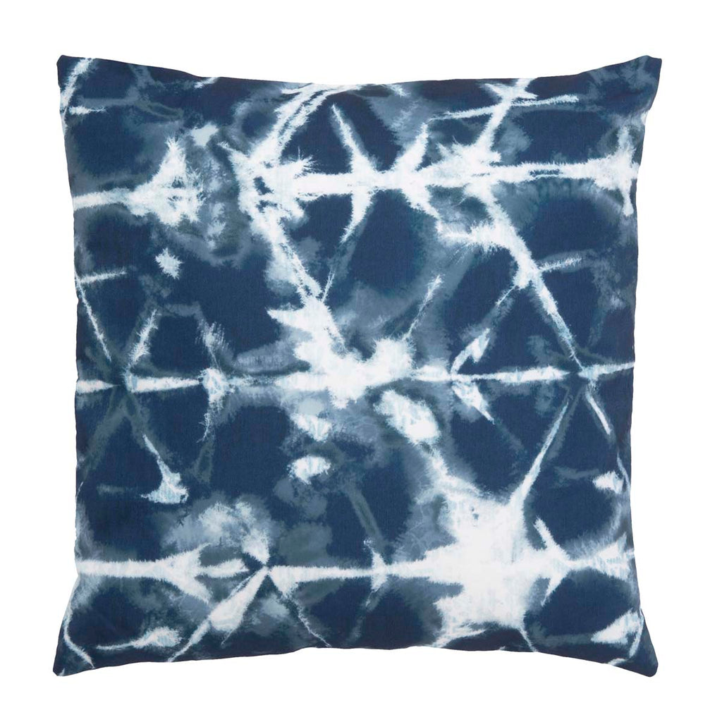 Safavieh Indoor/Outdoor Maven Pillow - Navy/White