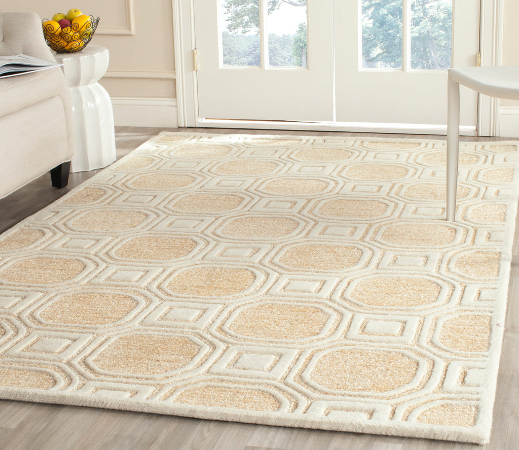 Glam Area Rug, PRE153B, 120 X 180 cm in Beige