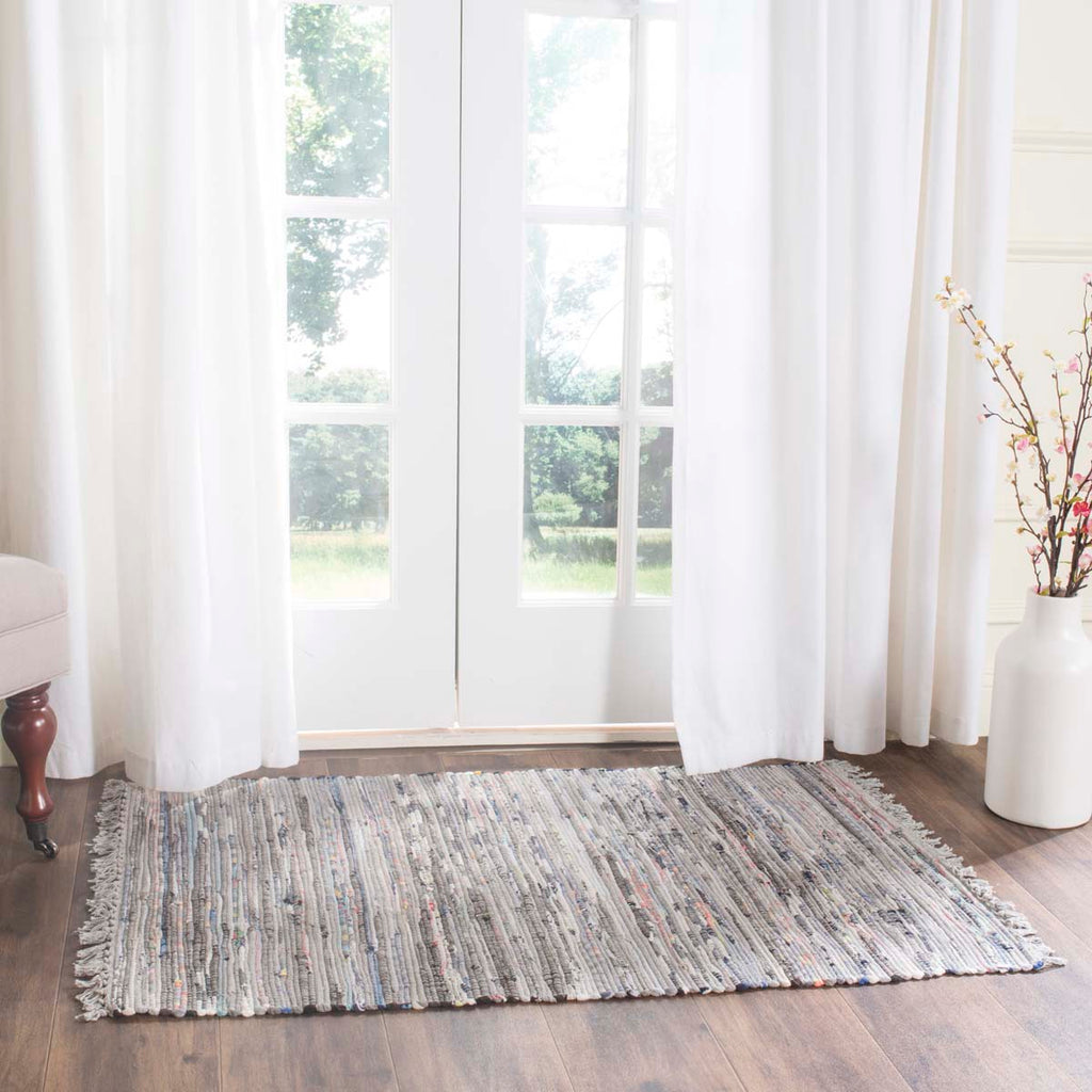 Safavieh Rag Rug Rug Collection RAR121A - Grey