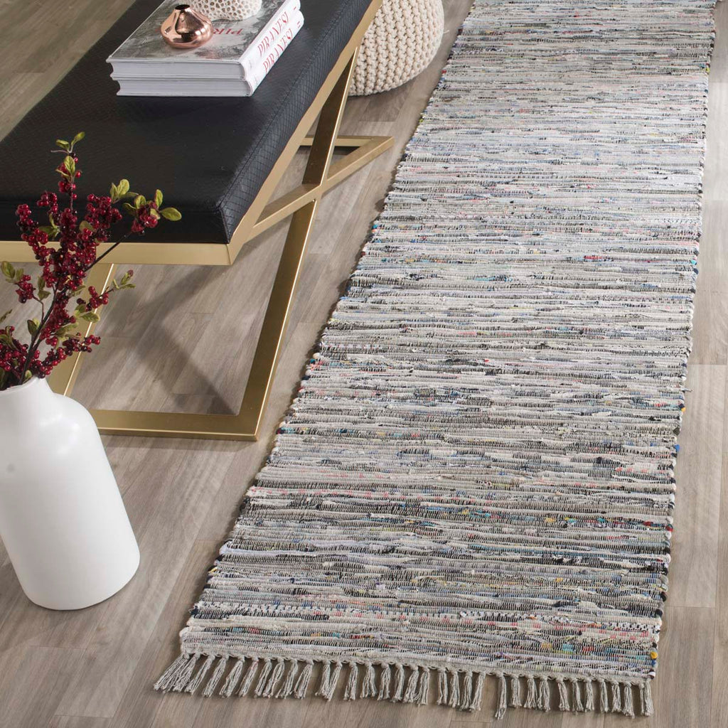 Safavieh Rag Rug Rug Collection RAR121A - Grey