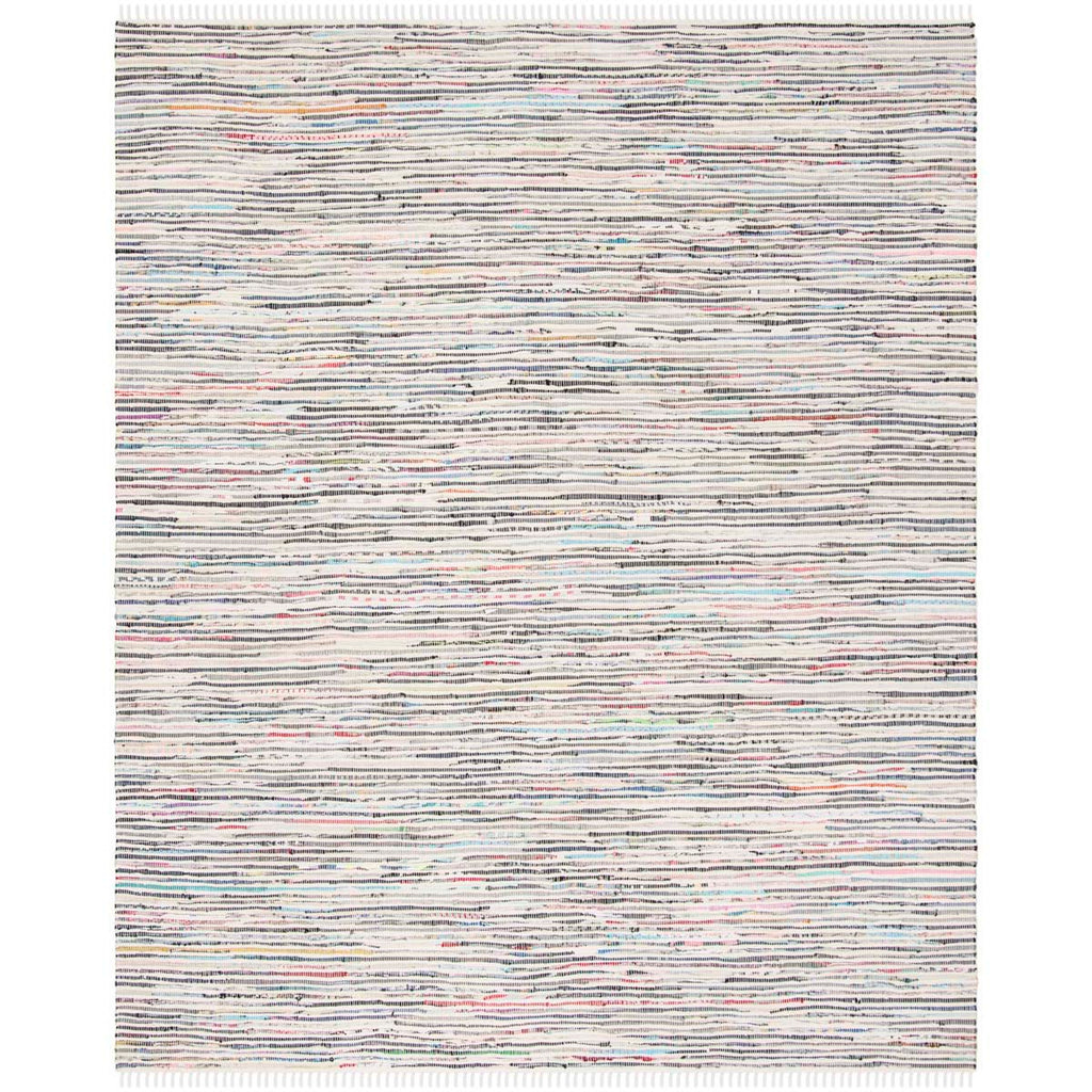 Safavieh Rag Rug Rug Collection RAR125B - Ivory / Multi