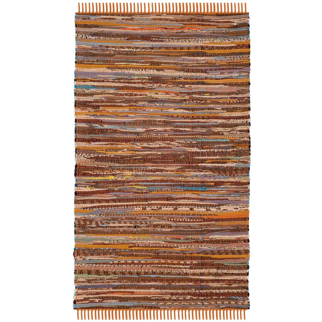 Safavieh Rag Rug Collection RAR127N - Gold / Multi