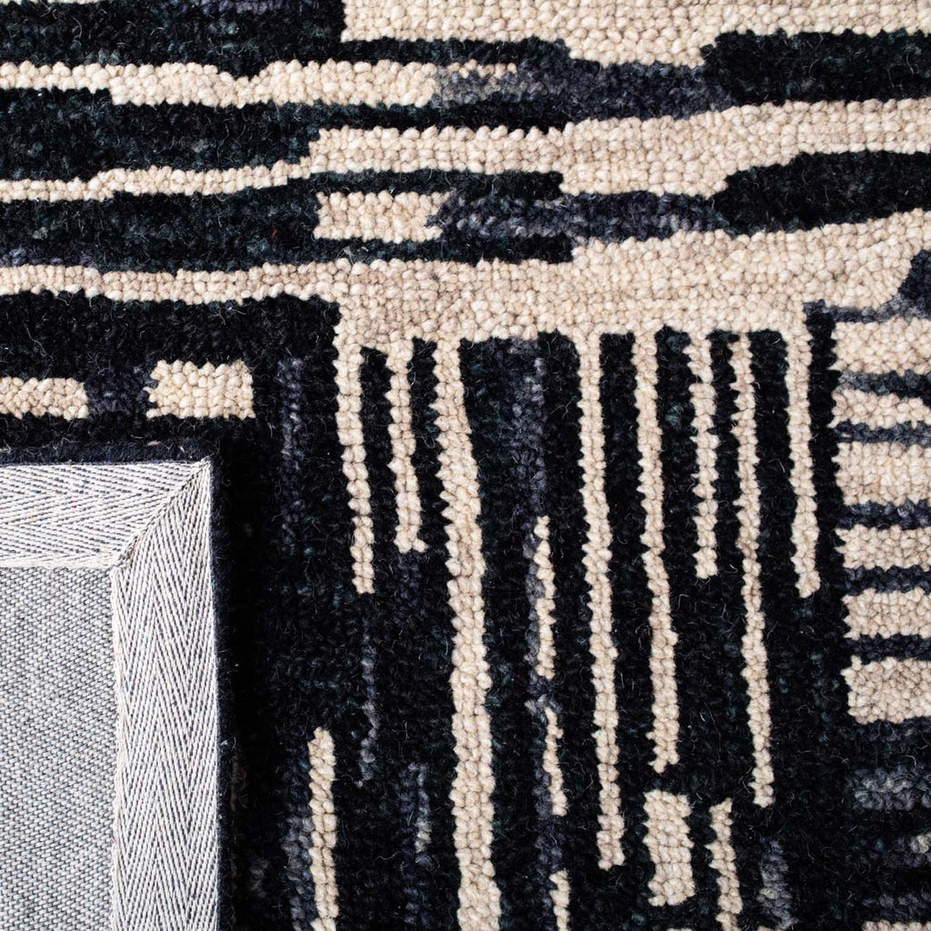 Safavieh Rodeo Drive Rug Collection RD551Z - Black / Ivory