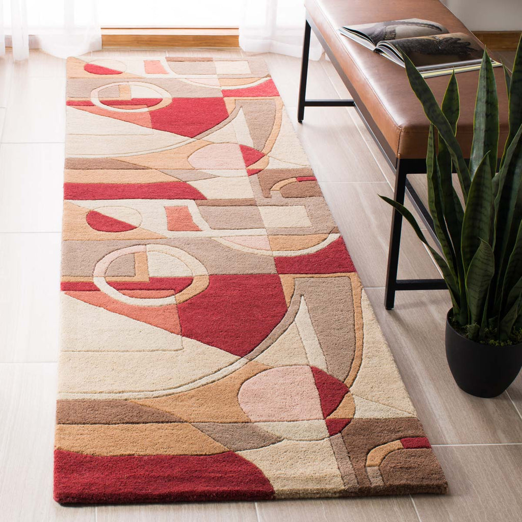 Safavieh Rodeo Drive Rug Collection RD845A - Beige / Multi