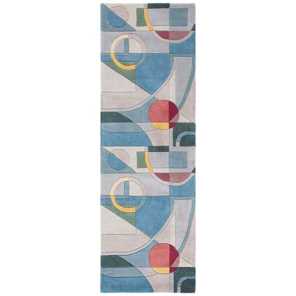 Safavieh Rodeo Drive Rug Collection RD845B - Blue / Multi