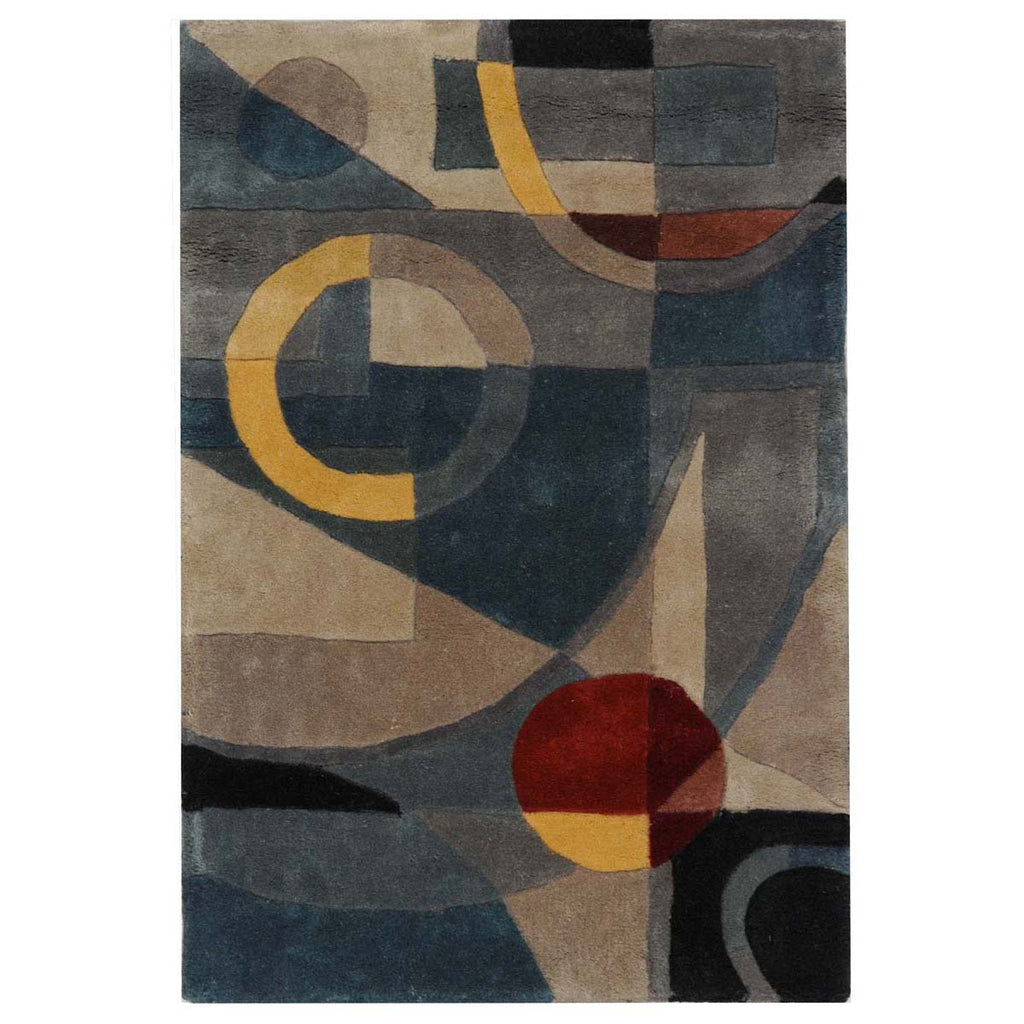 Safavieh Rodeo Drive Rug Collection RD845B - Blue / Multi