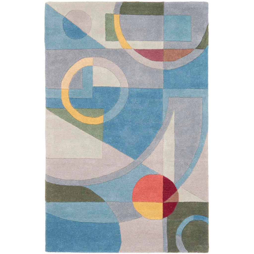 Safavieh Rodeo Drive Rug Collection RD845B - Blue / Multi