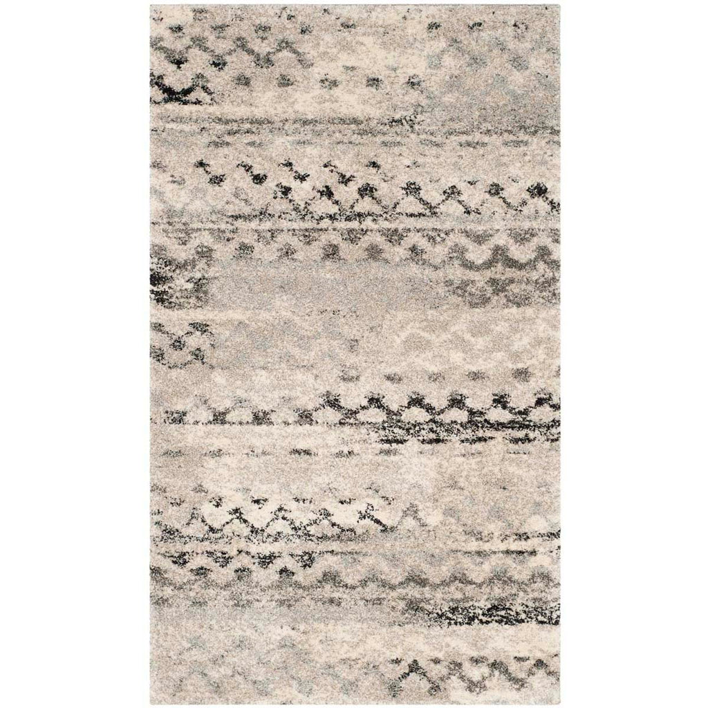 Safavieh Retro Rug Collection RET2136-1180 - Cream / Grey