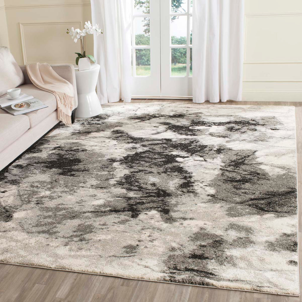 Safavieh Retro Rug Collection RET2141-1180 - Cream / Grey