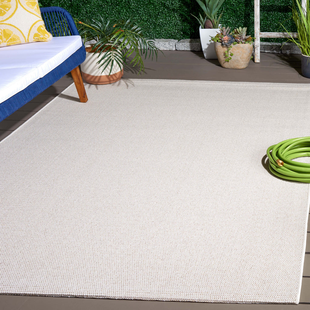 Safavieh Sisal All-Weather Rug Collection: SAW642A - Ivory / Beige