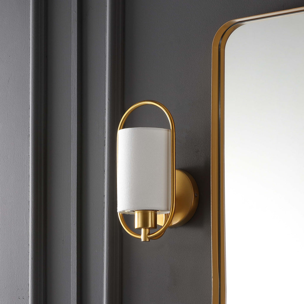 Safavieh Haldea Wall Sconce - Brass