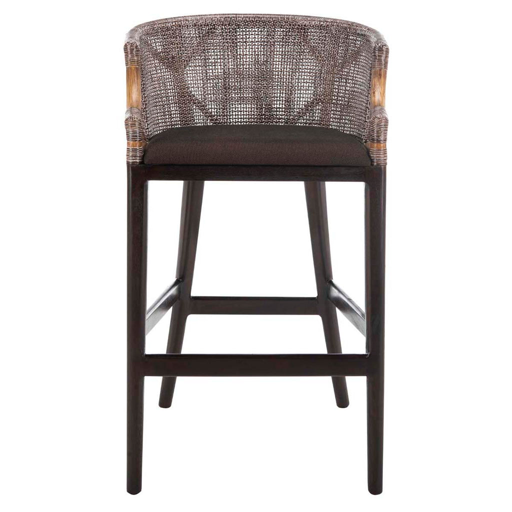 Safavieh Brando Bar Stool - Brown / Brown