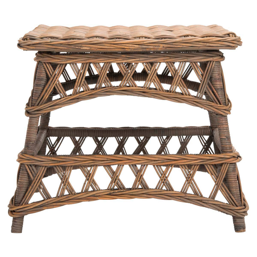 Safavieh Sora Wicker Accent Table - Natural