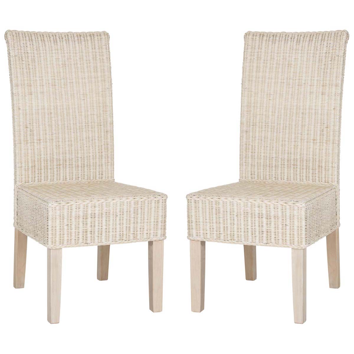 Safavieh arjun wicker outlet dining chair sea