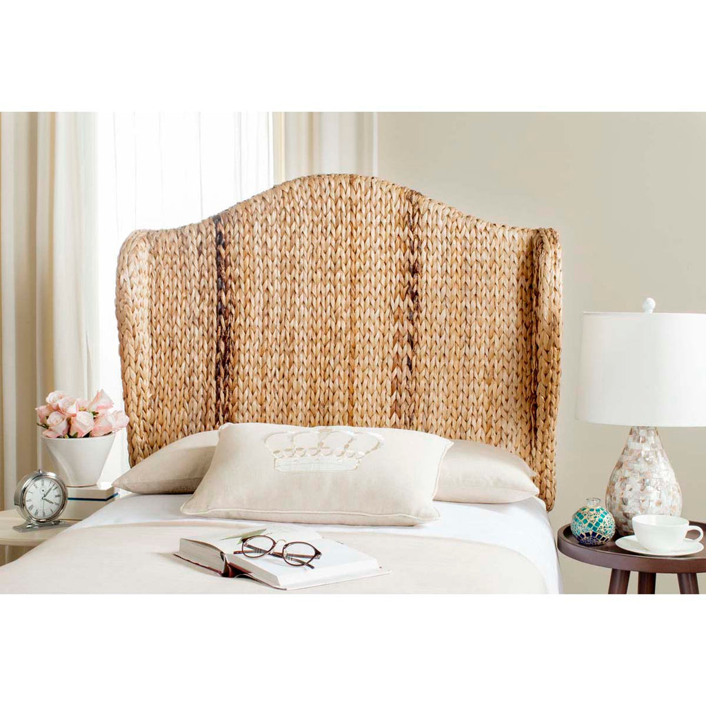 Safavieh Nadine Natural Winged Headboard - Natural