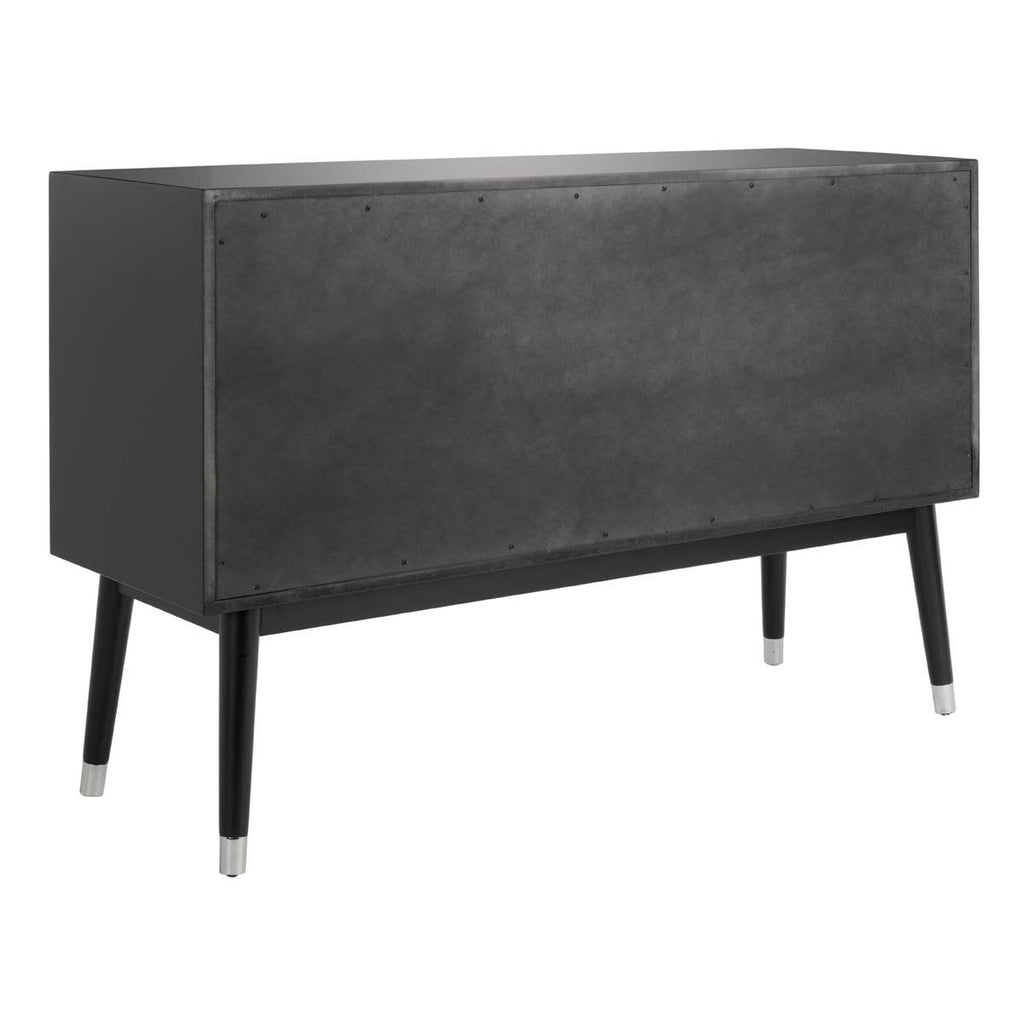 Safavieh Couture Madden Retro Dresser - Black/ Metallic