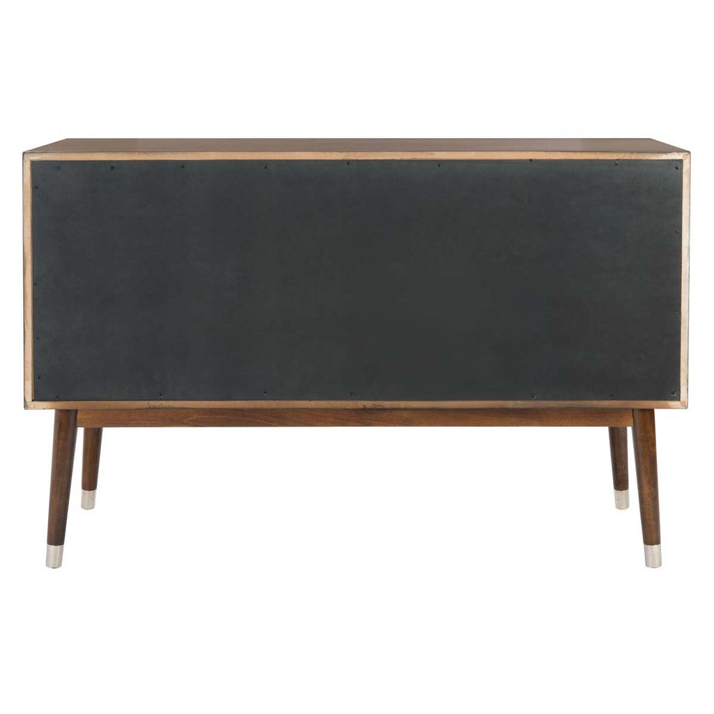 Safavieh Couture Madden Retro Dresser - Metallic/ Brown