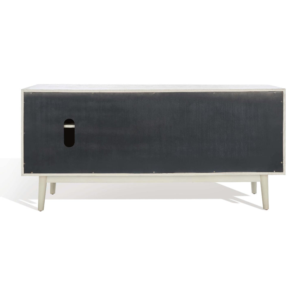 Safavieh Couture Tomas Mid-Century Media Stand - White Washed