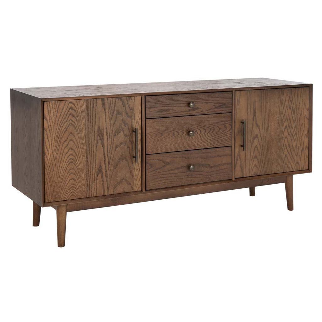 Safavieh Couture Elissa Mid-Century Media Stand - Medium Oak