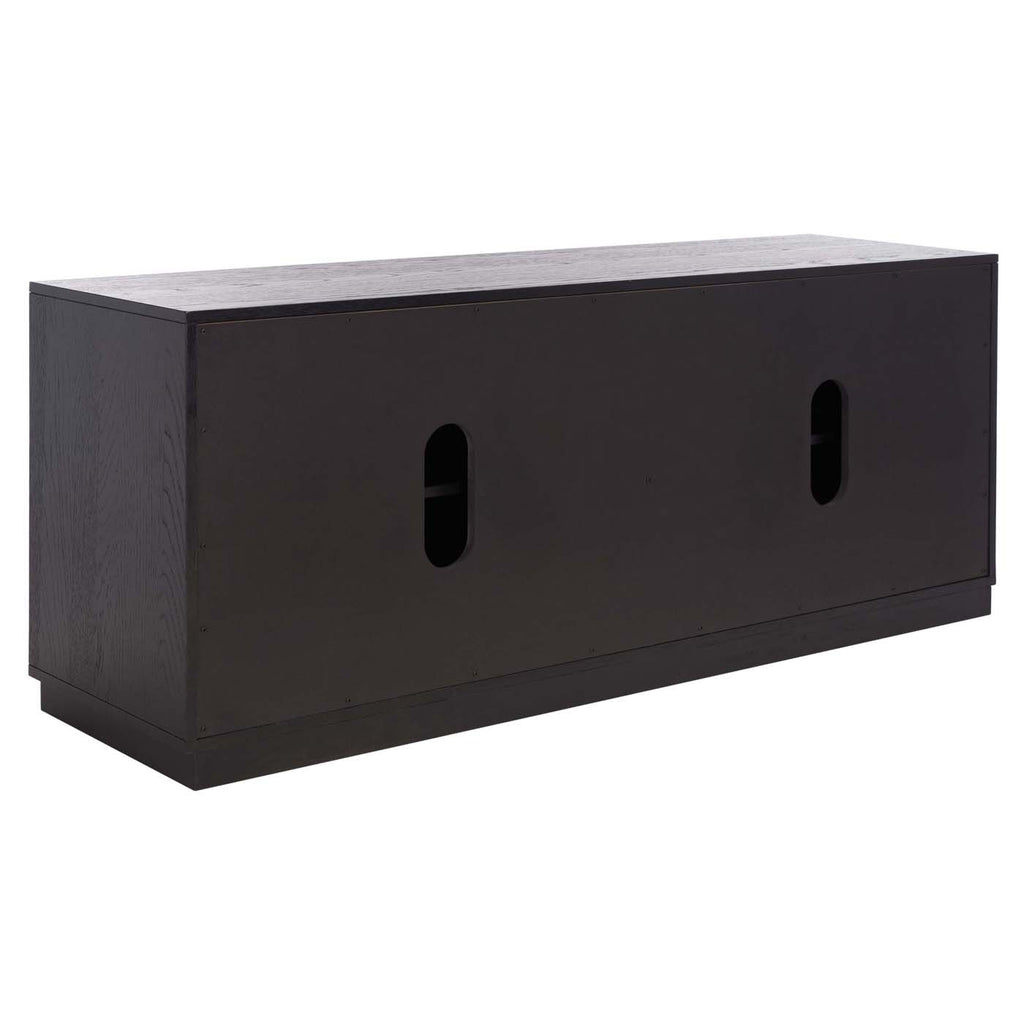 Safavieh Couture Mallory 4 Door Media Stand - Black