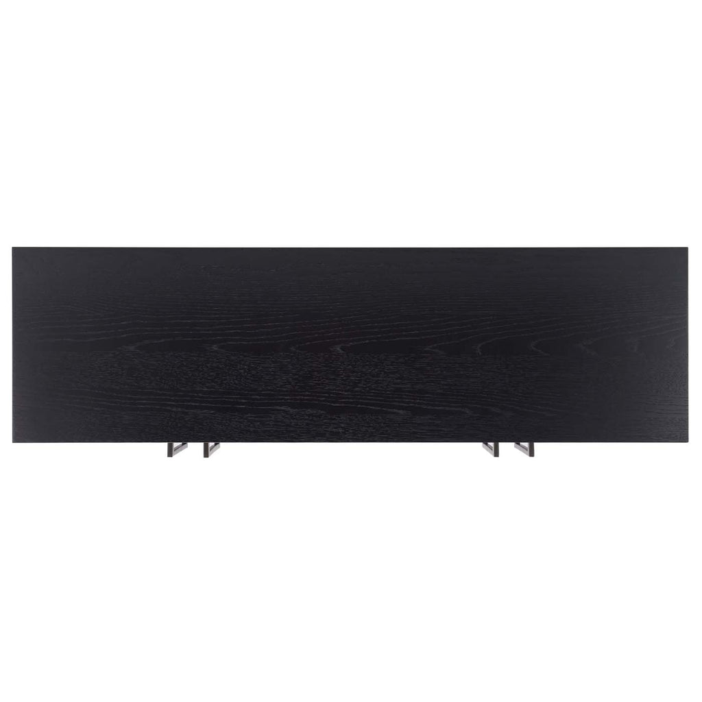 Safavieh Couture Mallory 4 Door Media Stand - Black