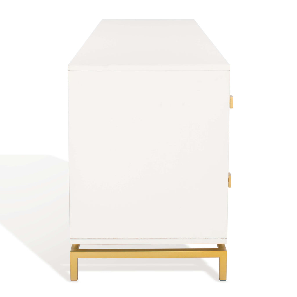 Safavieh Claudette 4 Drawer Dresser - White