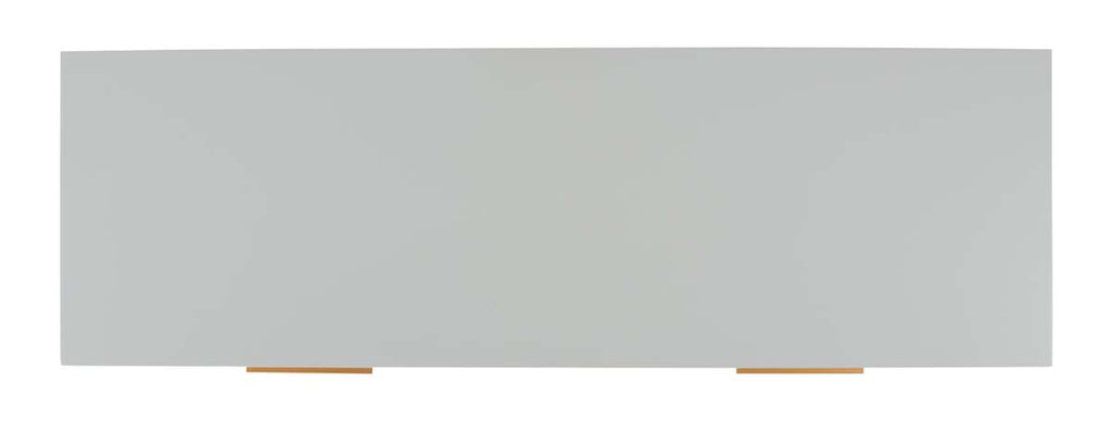 Safavieh Couture Emelia 6 Drawer Dresser - Grey/Gold