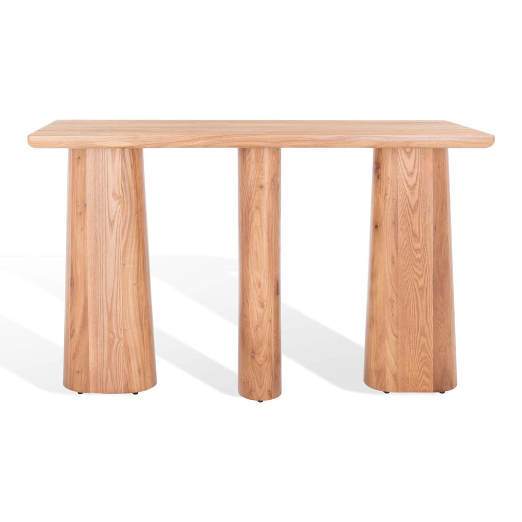 Safavieh Couture Ryllae Elm Wood Console Table - Natural