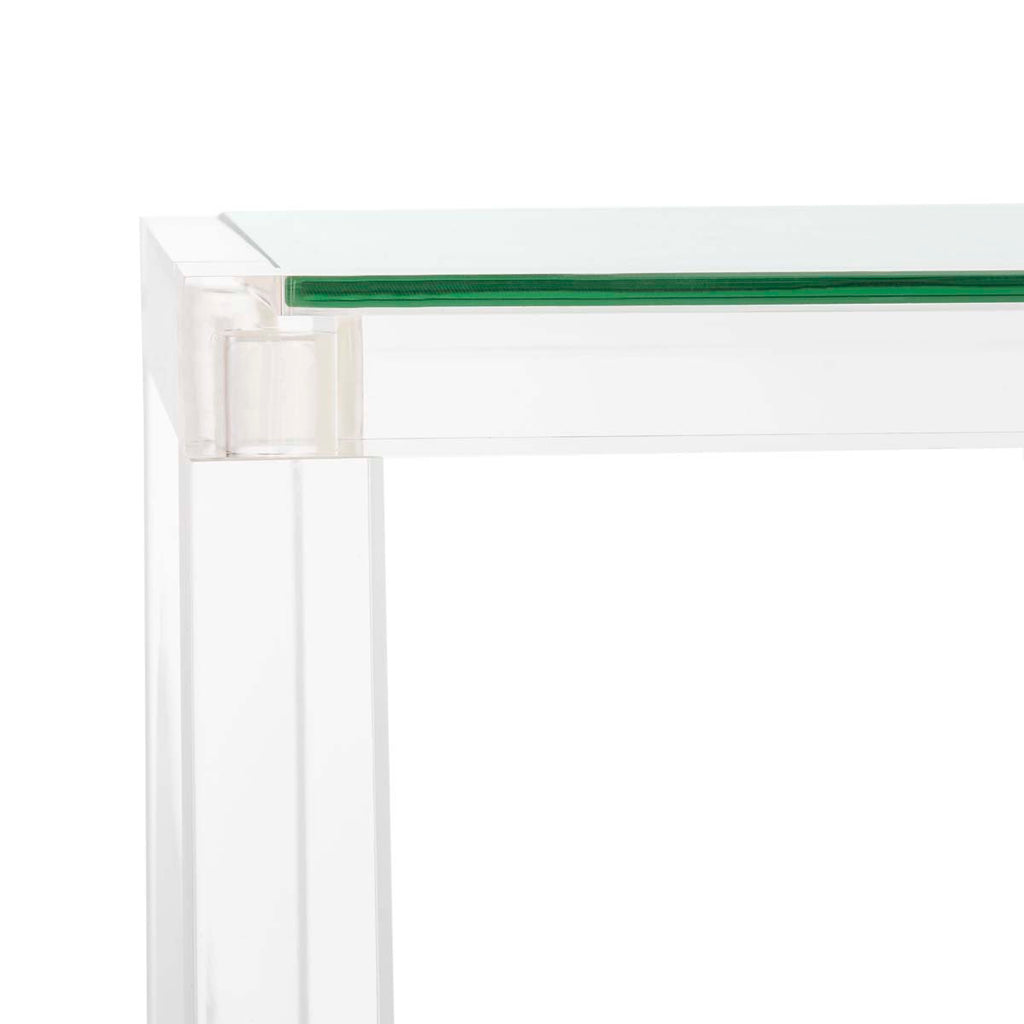 Safavieh Couture Benji Acrylic Console Table - Clear