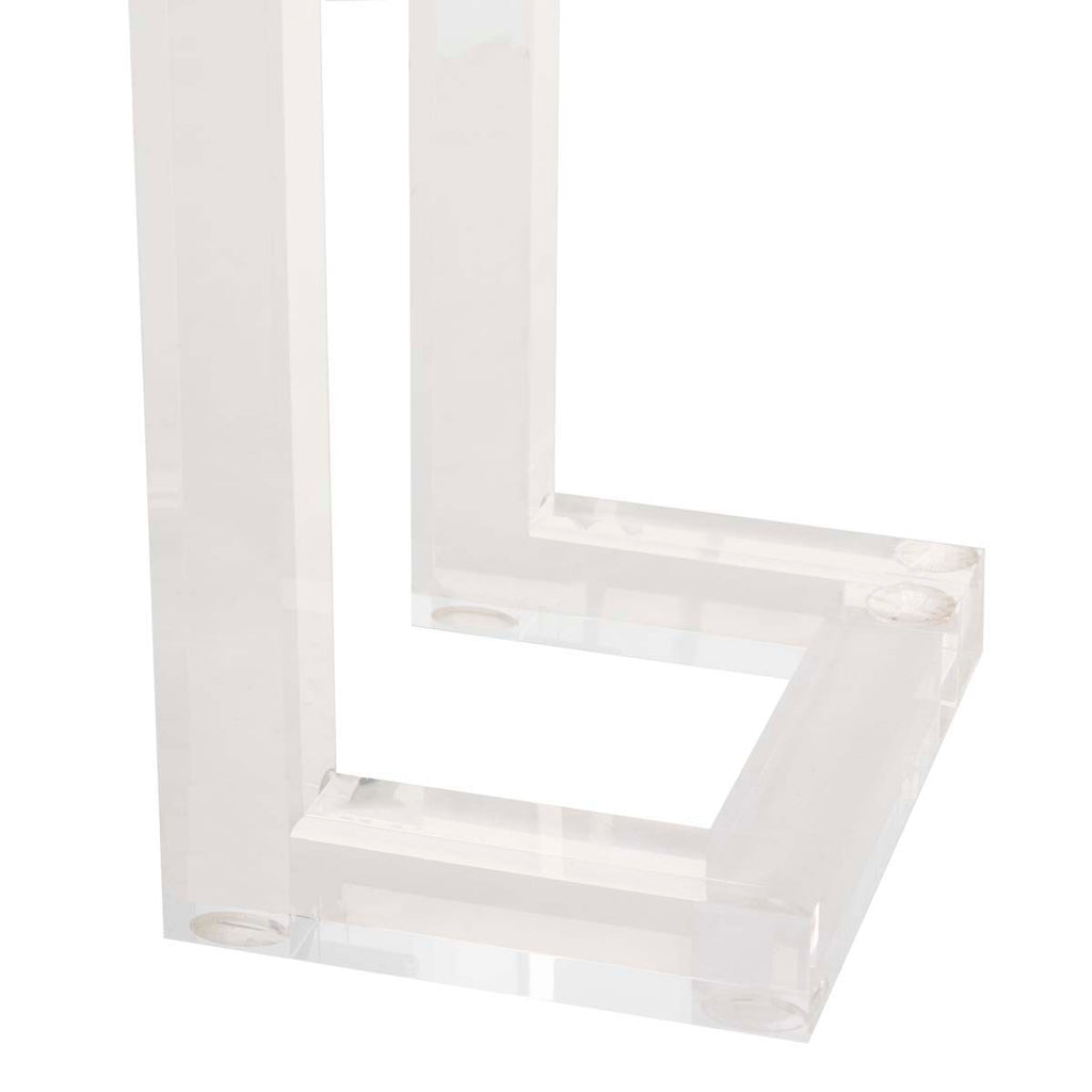 Safavieh Couture Benji Acrylic Console Table - Clear