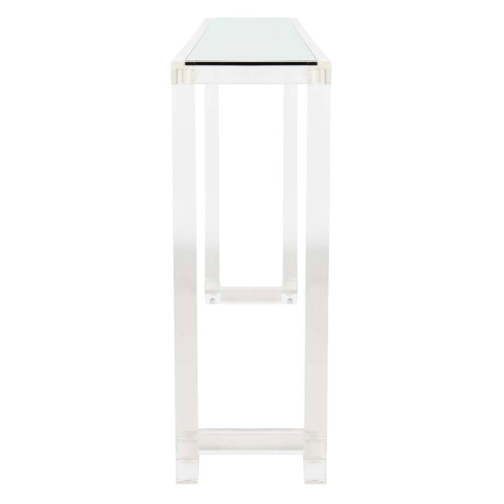 Safavieh Couture Benji Acrylic Console Table - Clear