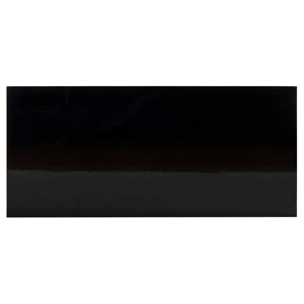 Safavieh Couture Valeria Lacquer Writing Desk - Black Lacquer