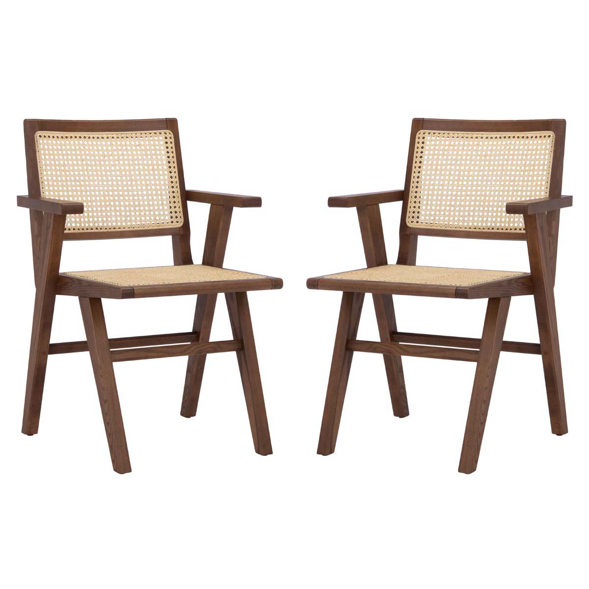 Safavieh couture hattie 2024 french cane dining chair