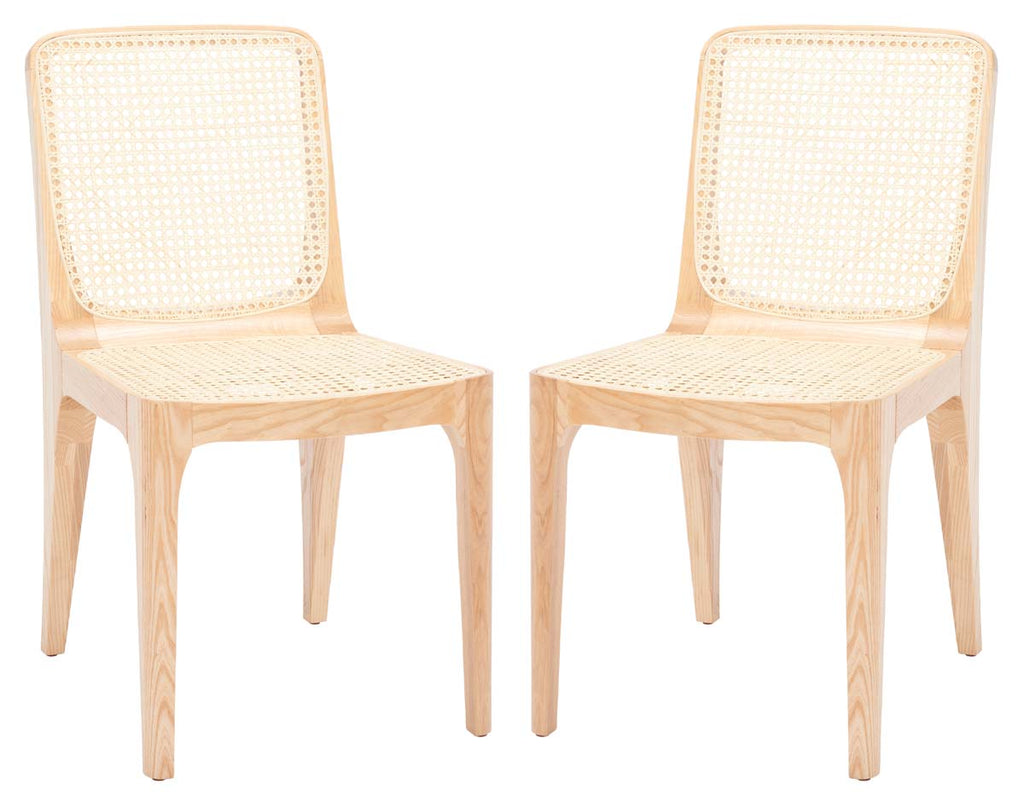 Safavieh Couture Frank Rattan Dining Chair - Natural