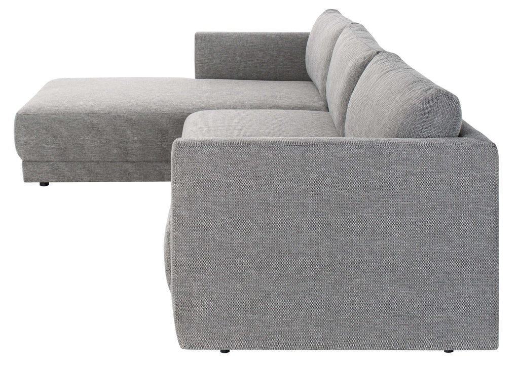 Safavieh Couture Ludovic Contemporary Sofa - Dark Grey