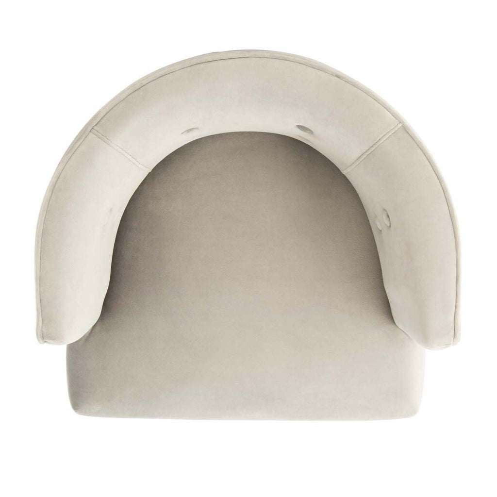 Safavieh Couture Zayna Adjustable Barstool - Light Gray