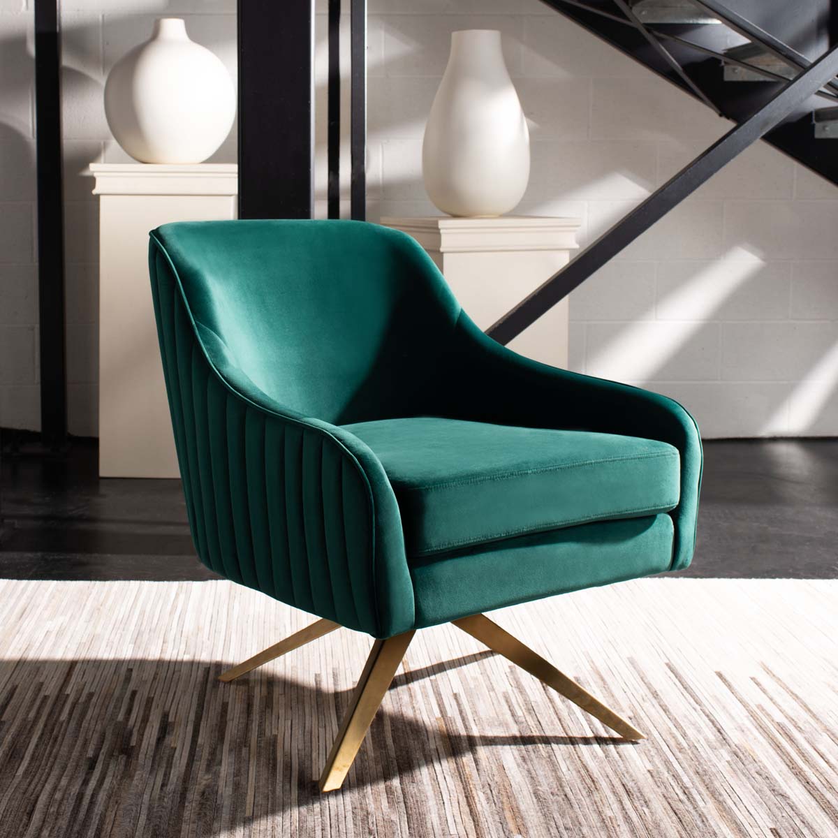 Emerald swivel online chair